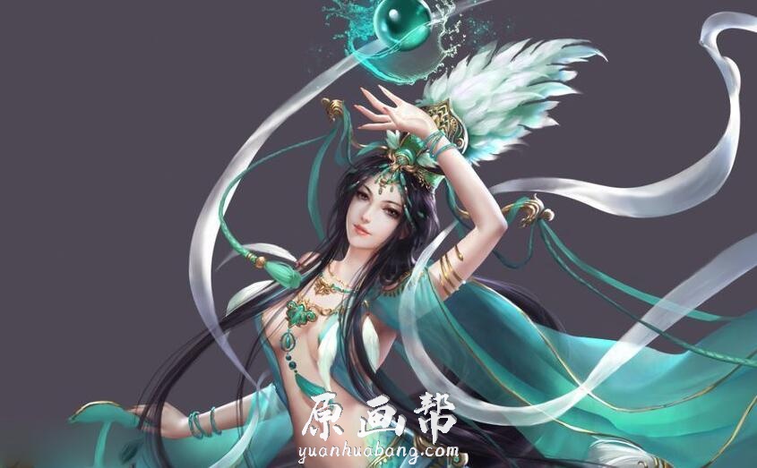 [原画设计] 质量超赞的中国古风神话故事角色场景 带PSD高清大图 2G