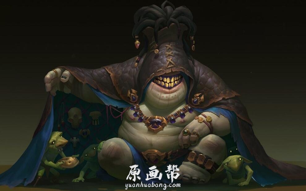 [游戏原画] Tooth Wu国人画师卡通角色 设计 头像作品108P