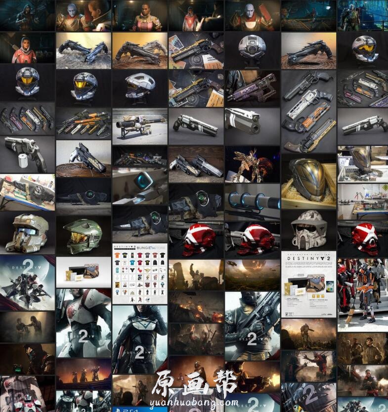 [原画设计] 【命运2】游戏官方设定画集 CG游戏原画资料 高清大图 Destiny 2