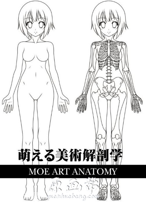[书籍教程] 萌少女美术解剖学漫画教程107P