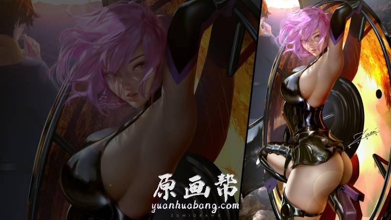 [日韩画风] 画师Zumi 30期作品_原画素材 绅士福利